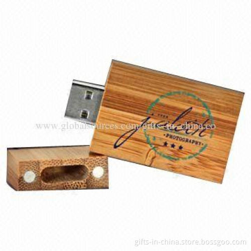1-32GB Promotional Wood USB Flash Drive